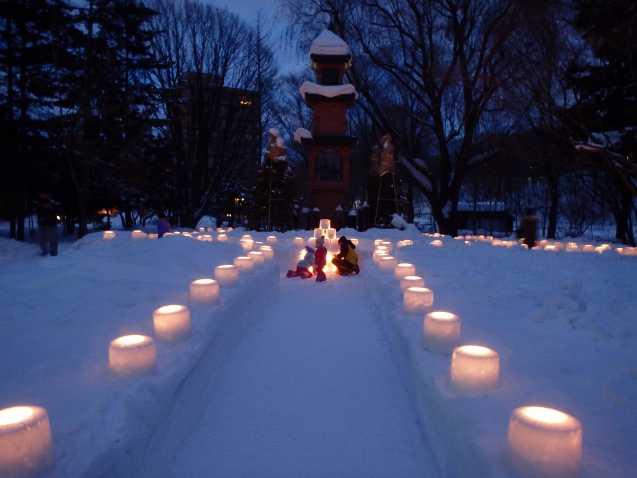 スノーキャンドル