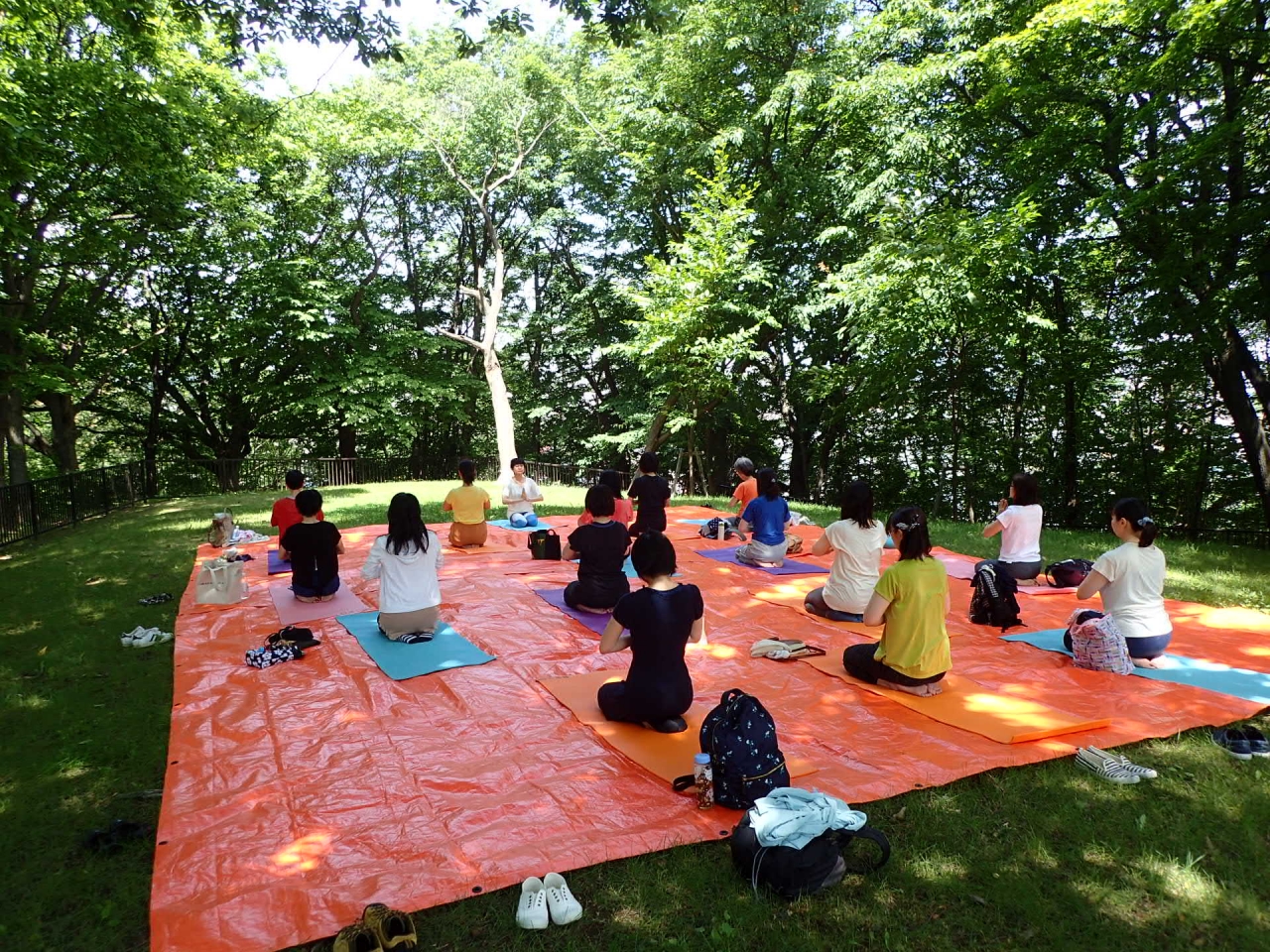 パークヨガ7月12日①