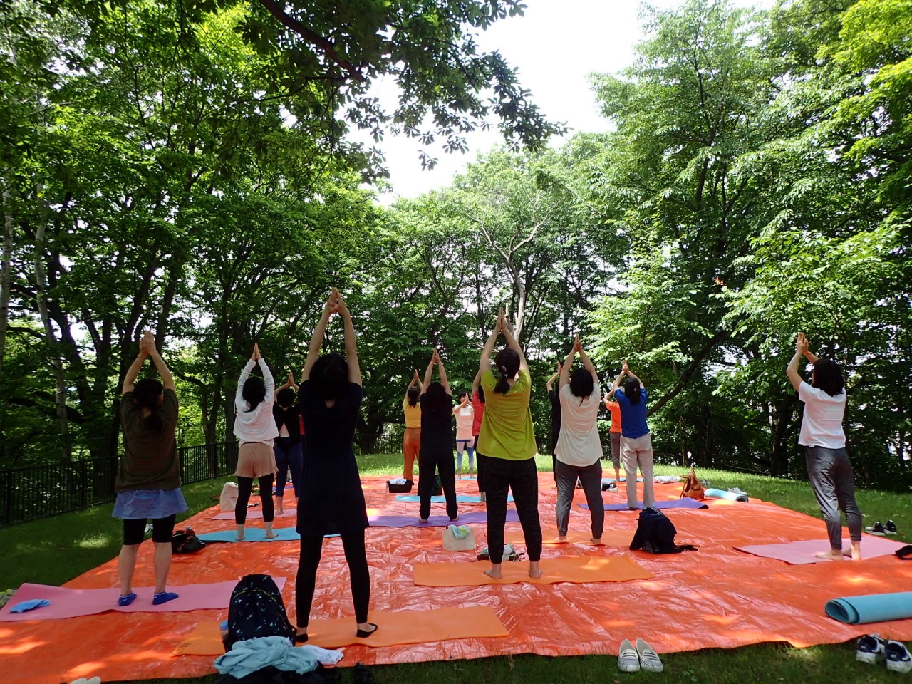 パークヨガ7月12日④