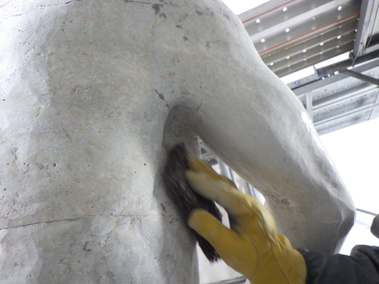 1007既設塗装除去