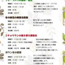 「10月11日から申込開始の講習会(ご案内)」の写真