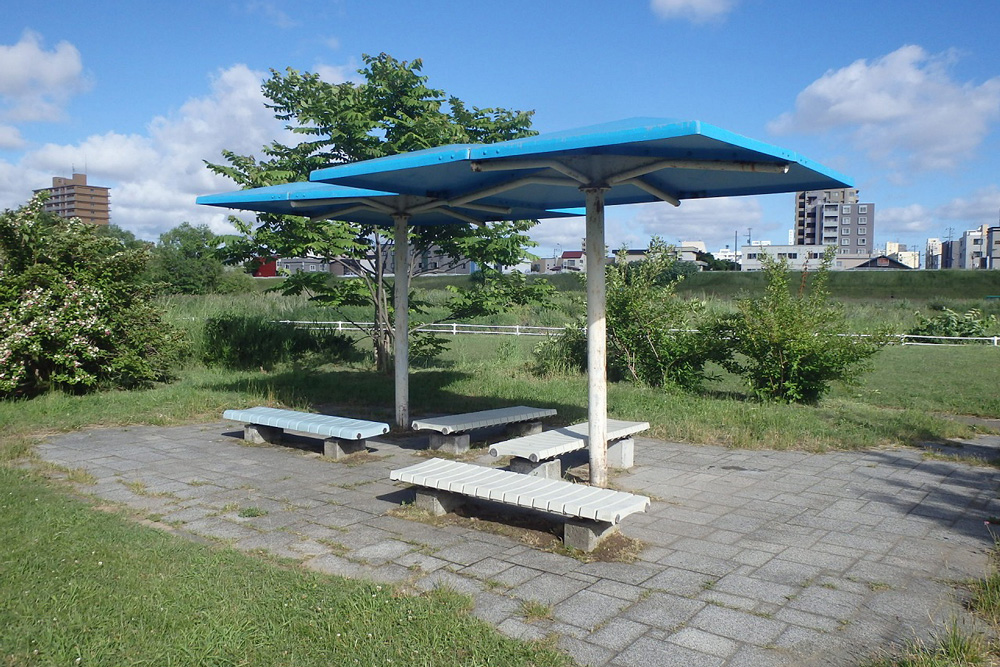 休憩広場の写真