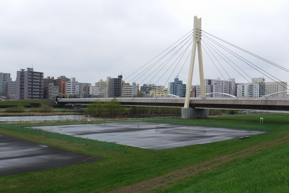 テニスコートの写真